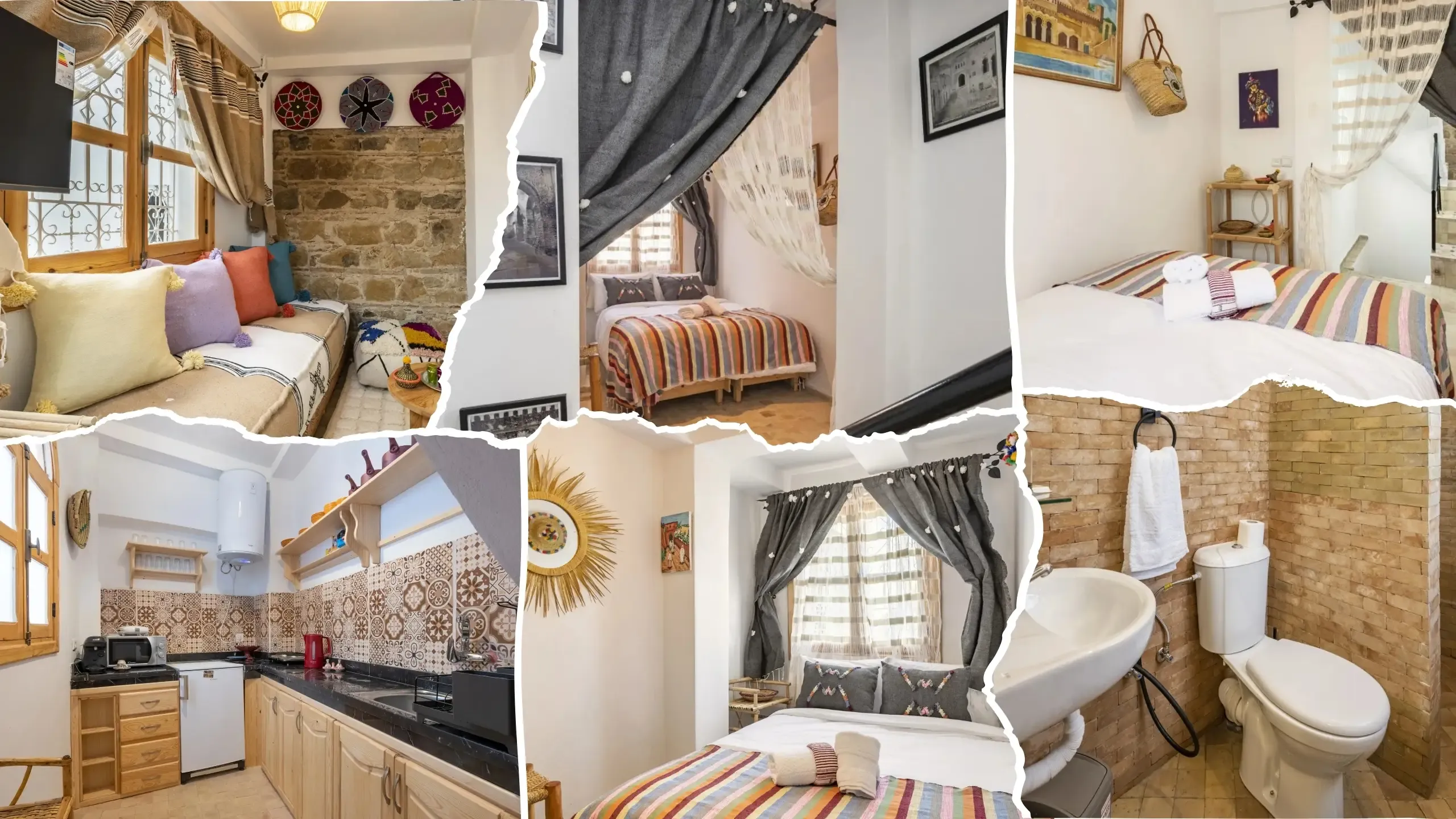 Estudio en la Medina de Tánger ideal para parejas y estancias cortas