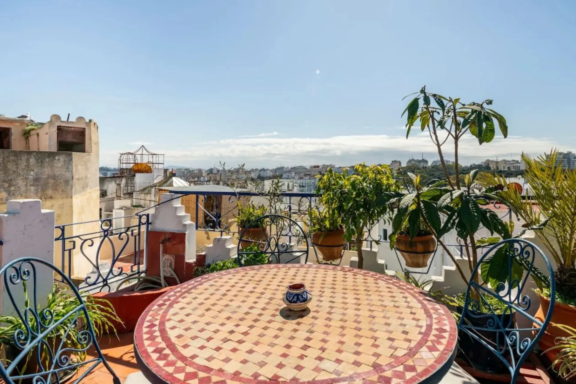 Dar Yamna Tánger – Casa tradicional en la Kasbah con terraza