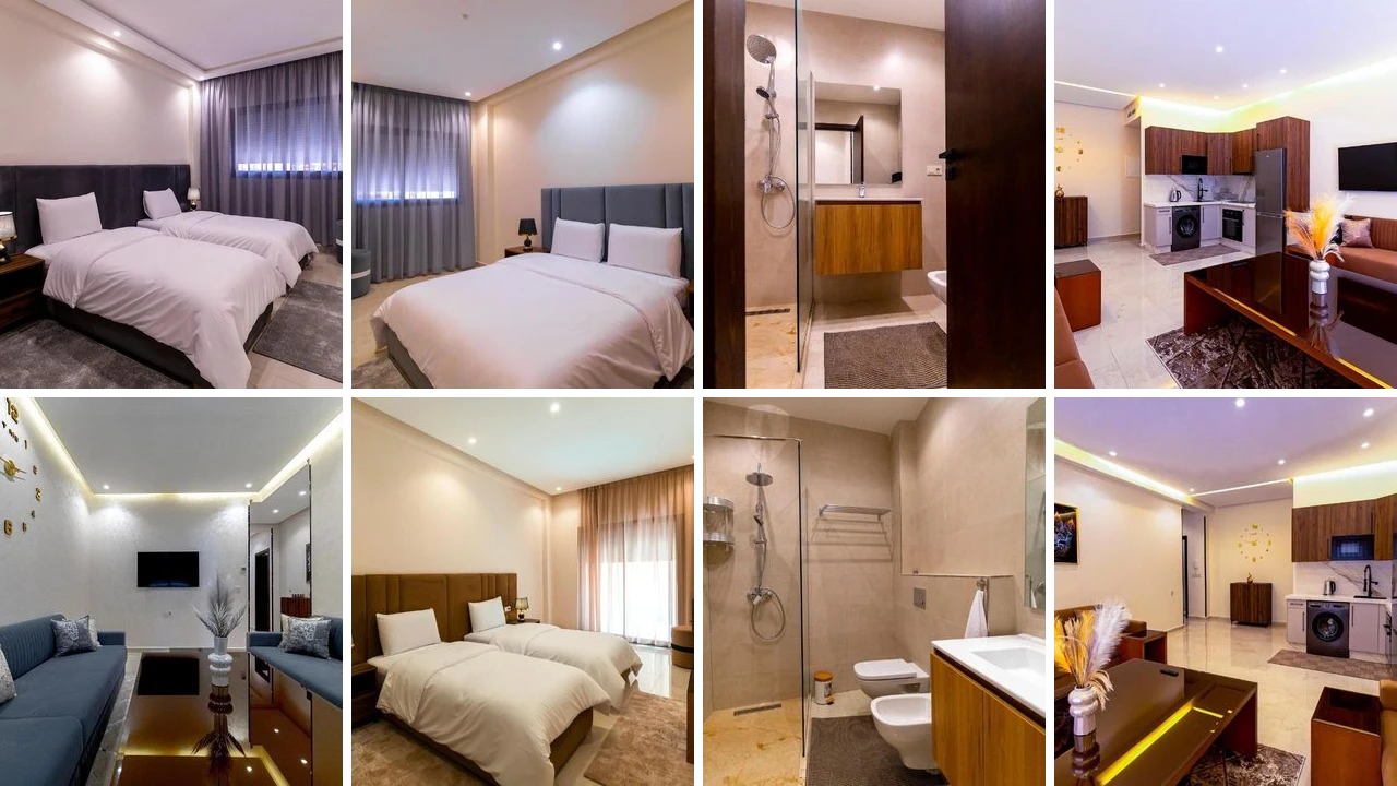 Medina Residency en Tánger: Apartahotel con terraza y wifi gratis