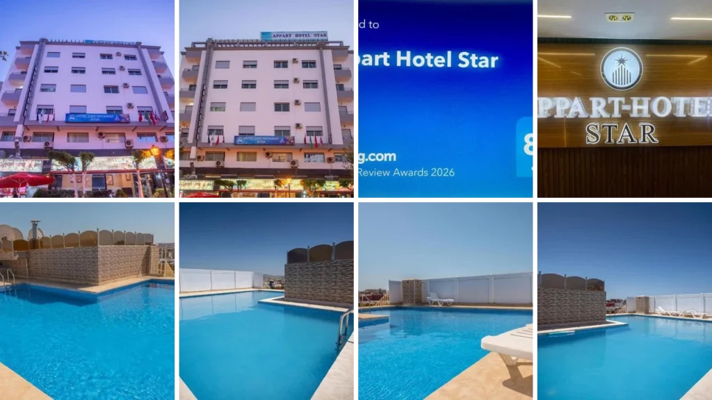 Appart Hôtel en Tánger: piscina y Wi-Fi para tu estancia ideal