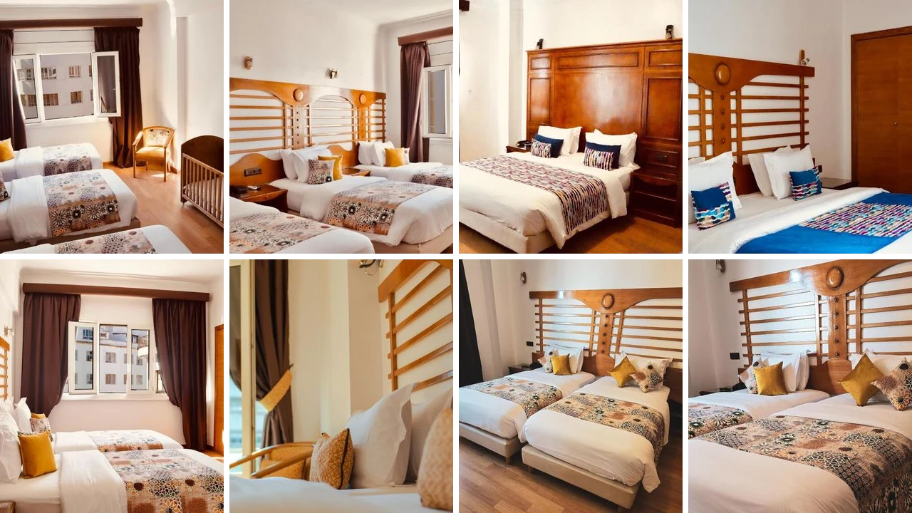 Hôtel Rembrandt en Tánger: Alojamiento céntrico con piscina y Wi-Fi