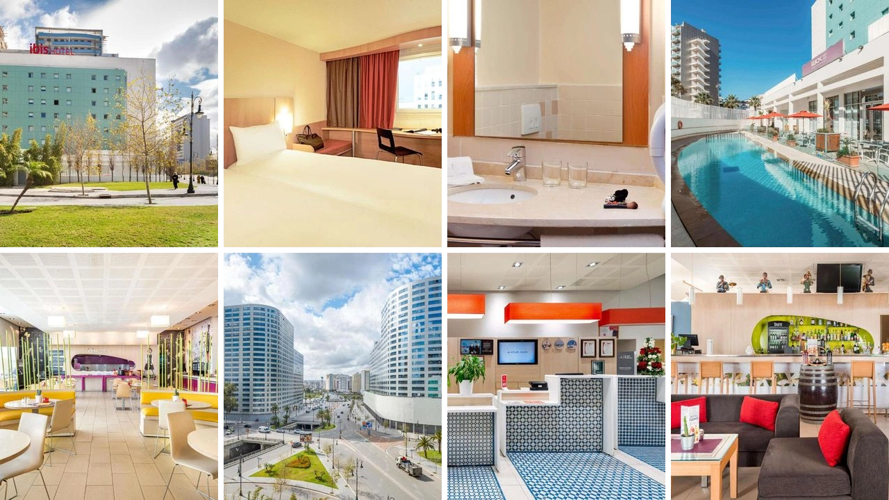 Hotel Ibis en Tánger: Centro con Piscina y Cerca de la Playa