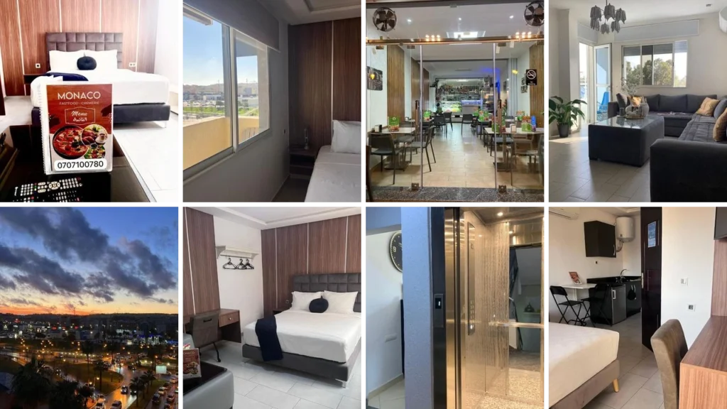 Appart Hotel Monaco en Tánger: estancia cómoda para familias