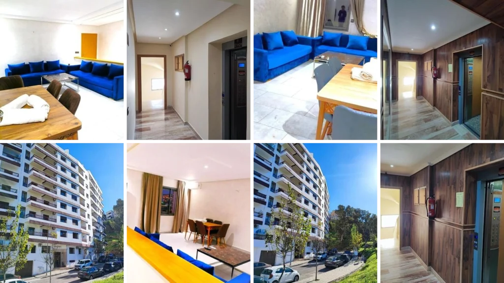 Apparts Les Belles en Tánger: Apartamentos cómodos y céntricos