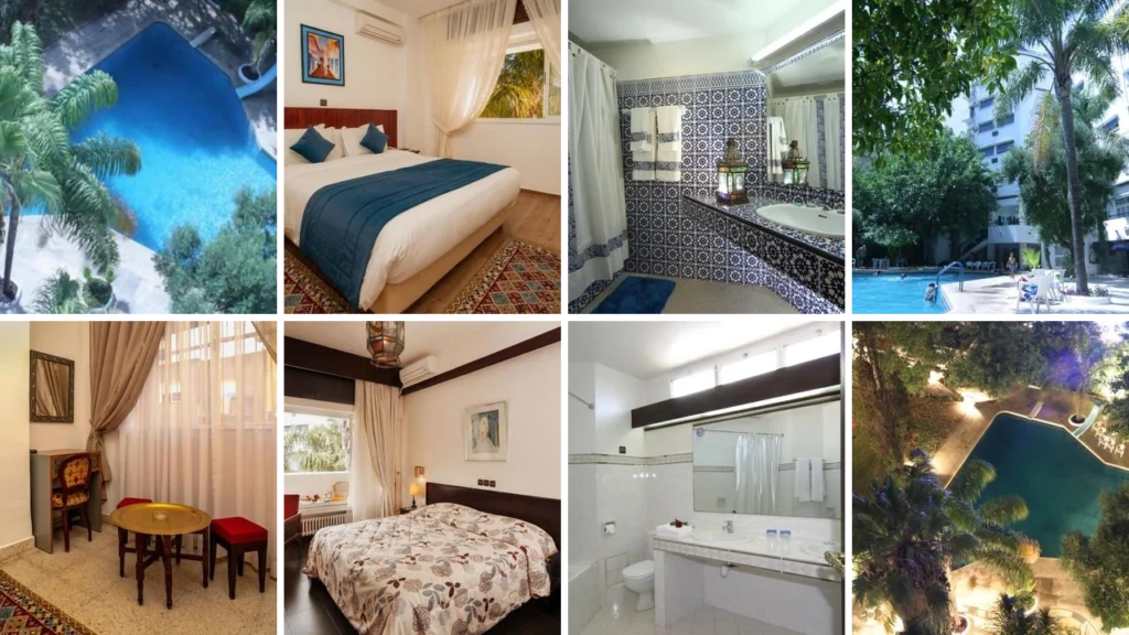 Hotel Chellah en Tánger: confort y piscina céntrica