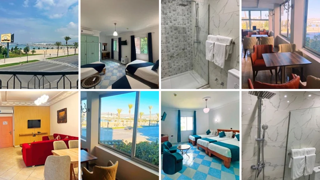 Hotel Marco Polo en Tánger: alojamiento cómodo frente al Atlántico