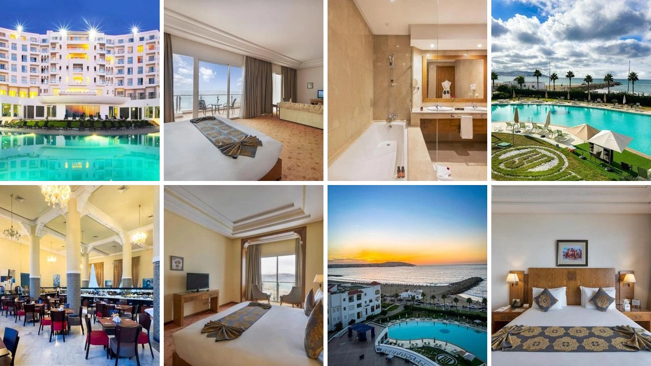 Grand Mogador Sea View en Tánger: spa, playa y confort