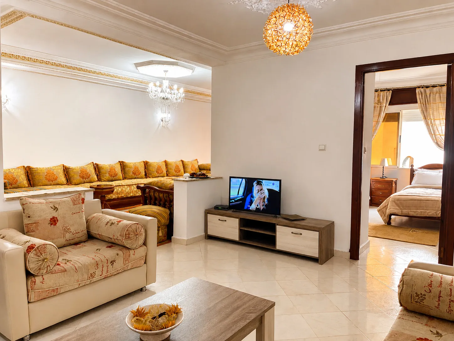 Dormitorio de Kortobi Central Stay