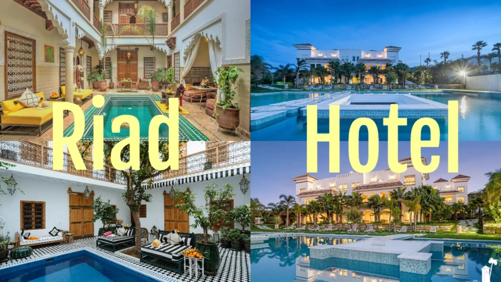 Diferencia riad hotel en Tánger: guía para elegir alojamiento